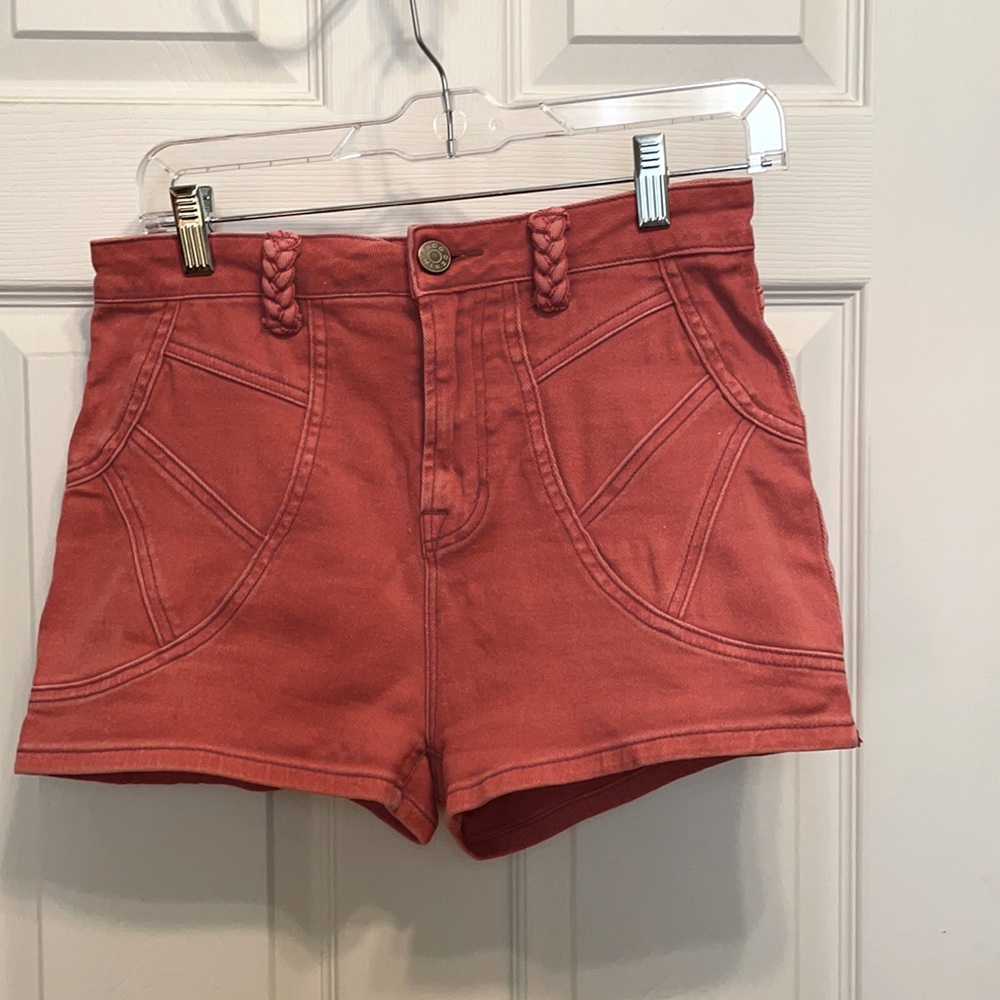 BDG high waisted denim short shorts